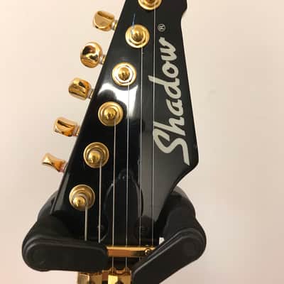 Shadow S110 1991 Blue Thunder Electric Guitar Floyd Rose RARE image 7