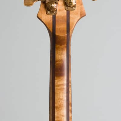 Tobias  Hand Made Prototype Solid Body Electric Bass Guitar (1977), black gig bag case. image 6