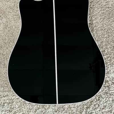 Takamine EF341DX 6 String Dreadnought Electric Acoustic Guitar with Case - MIJ image 6