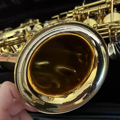 Yamaha YAS-580AL Allegro Alto Saxophone with Accessories image 2