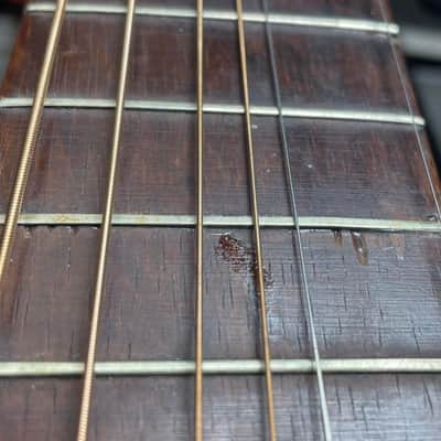 Lyon & Healy Parlor Guitar 1890 Natural - Fit perfectly with a New Guardian CG 018 TP Parlor Case image 8