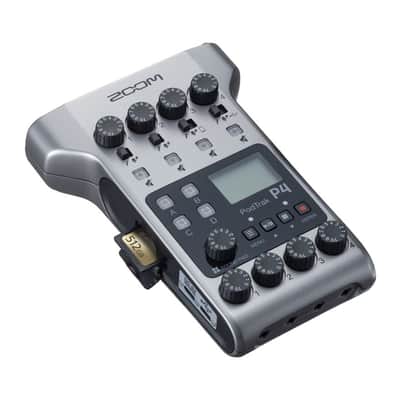 Zoom PodTrak P4 Portable Multitrack Podcast Recorder image 4