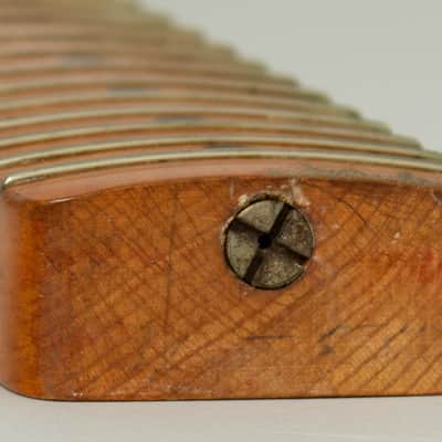 Fender  Telecaster Solid Body Electric Guitar (1955), ser. #10608, original tweed hard shell case. image 22