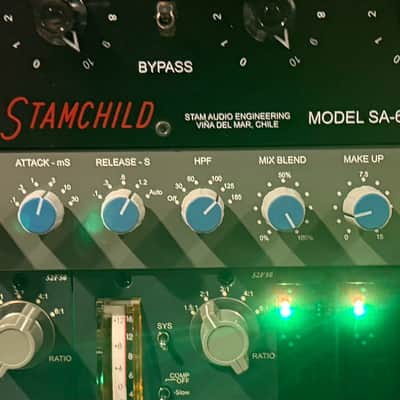 Stam Audio SA-4000 MK3 Rackmount VCA Bus Compressor 2023 - 2025 - Gray image 4