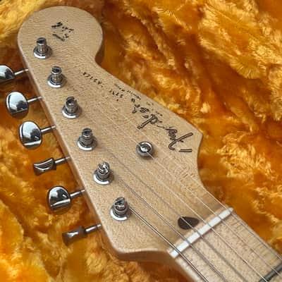 Fender Custom Shop 60th Anniversary 54 Stratocaster NOS 2014 Blue Transparent RARE image 4
