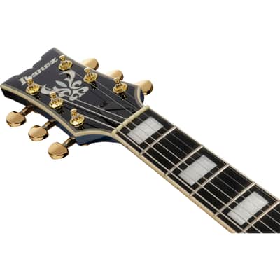 Ibanez AM93QA AM Artcore Expressionist Electric Guitar - Jet Blue Burst image 7