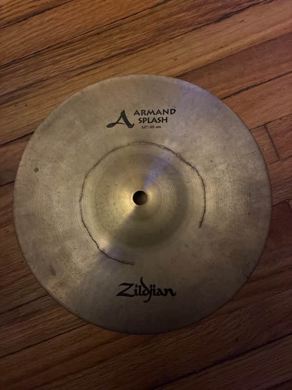 Zildjian 10" Restored A Series Armand Splash Cymbal 2007 - 2009 - Traditional image 1