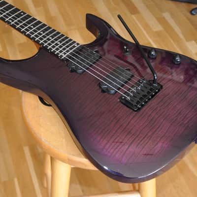 STERLING by MUSIC MAN JP150DFM PNB Purple Nebula / JP150 DiMarzio John Petrucci Signature / JP150DFM-PNB / SG67553 image 6