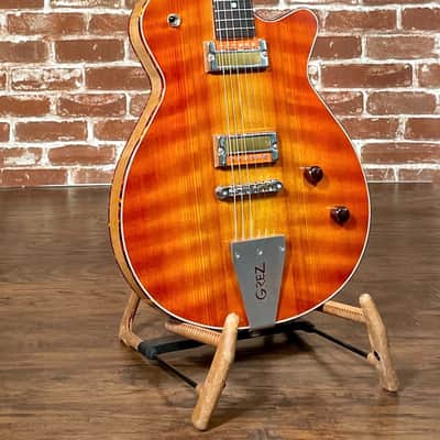 Grez Mendocino Custom Cherry Burst / Quilt OG Redwood NEW (Authorized Dealer) image 1