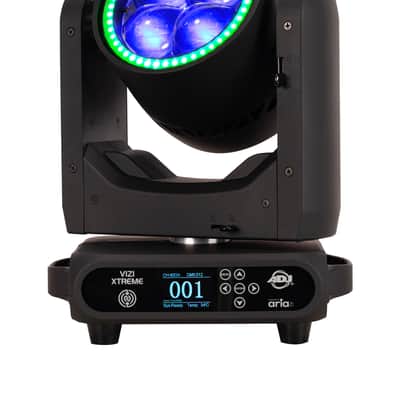 American DJ Viz Xtreme Beam RGBWL Eye Candy Effect Wash Moving Head Light ADJ image 2