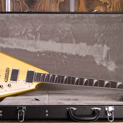 ESP LTD Kirk Hammett Signature KH-V Metallic Gold image 18