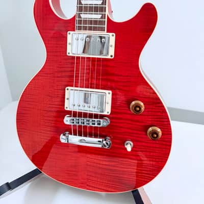 Gibson Les Paul Classic Double Cutaway 2014 - Trans Red 120th anniversary model image 2