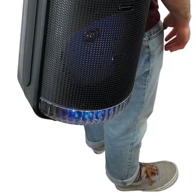 Technical Pro LIT8 Portable Bluetooth Karaoke Machine System w LED+Tablet Stand image 24
