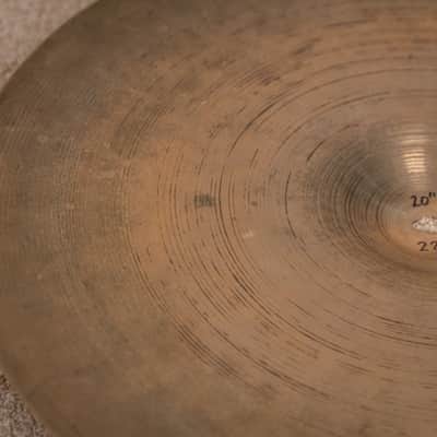 1950s Zildjian 20" A Ride Cymbal 2263g image 7