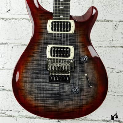 PRS SE Custom 24 Floyd Charcoal Cherry Burst w/ Bag (#5541) image 1