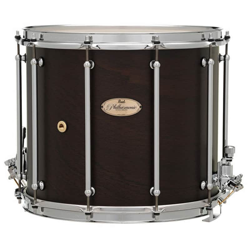 Pearl PHX-1412/210 African Mahogany 12x14" Philharmonic Concert Snare Drum image 1