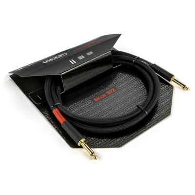 MXR DCIR10 Stealth Series 10 ft. Straight Instrument Cable, Black image 2