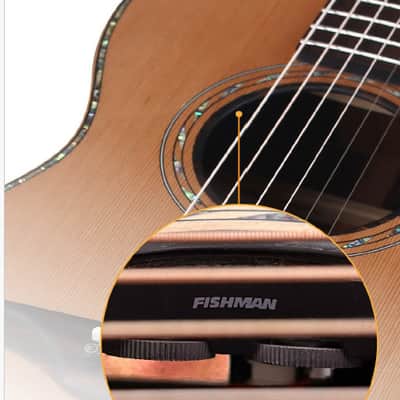 Bromo BAR 6 E SOLID TOP PARLOR SIZE ACOUSTIC GUITAR image 11