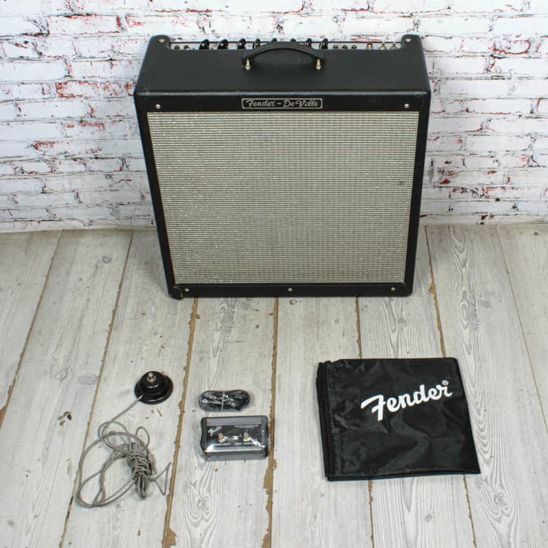Fender - 2000 Hot Rod DeVille - 2x12 60 Watt Tube Guitar Combo Amp - w/Cover And FS - x5879 - USED image 1
