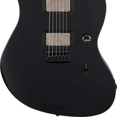Fender Jim Root Jazzmaster Electric Guitar Ebony FB, Flat Black image 2