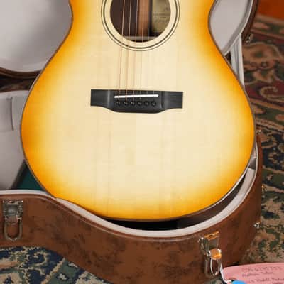 (Used) 2025 Bedell Bahia Limited Edition BH-O-AD/BR LTD Custom Shop Adirondack/Brazilian Rosewood OM Acoustic Guitar #5002 image 2