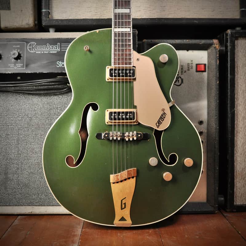 1954 Gretsch Country Club Ex MAXI JAZZ FAITHLESS Cadillac Green