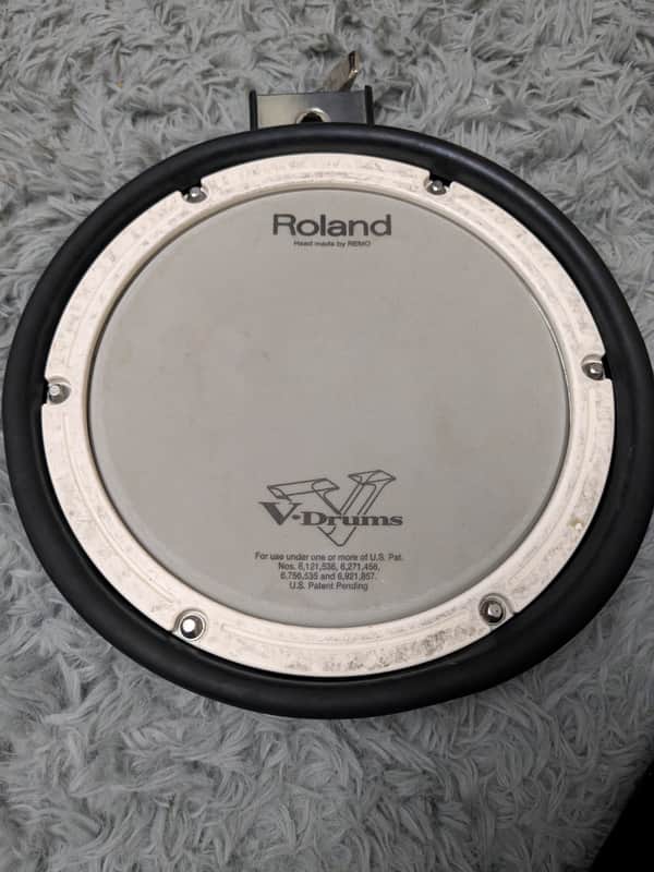 Roland PDX-8 V-Drum 10" Dual-Trigger Mesh Snare Drum Pad 2010s - Black image 1