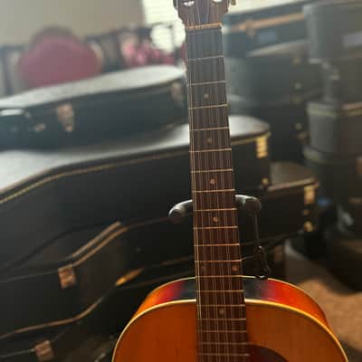 Blue Hawk 12-String Acoustic Guitar Made in W. Germany with Hard Case image 6