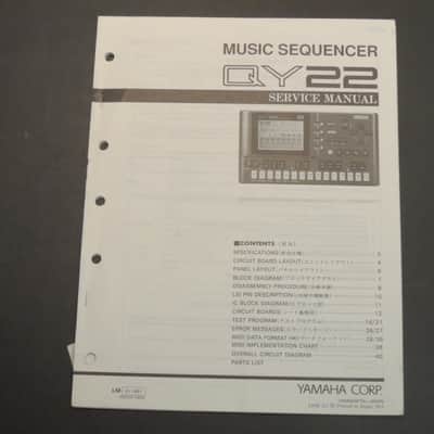 Yamaha QY22 Service Manual