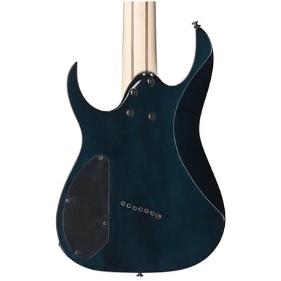 Ibanez RGMS7PB Multi-Scale Electric Guitar, 7-String, Cosmic Blue Sunburst image 5
