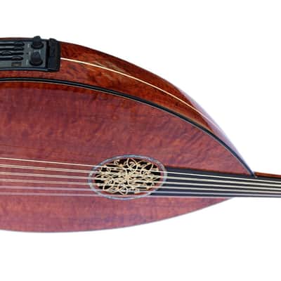 Special Electric Arabic Oud String Musical Instrument UNQ-20EA By Miras image 3