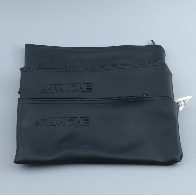 Shure Microphone Zipper Bag (Set Of 3) image 1