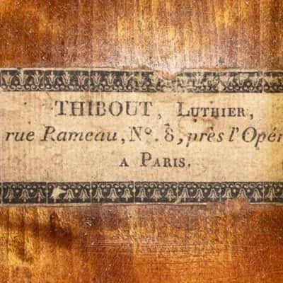 Early French romantic guitar ~1820 by Jacques-Pierre Thibout - Rene Lacote, Coffe Goguette, Hyppolite Colin, Roudhloff, Petitjean style - check video! image 12