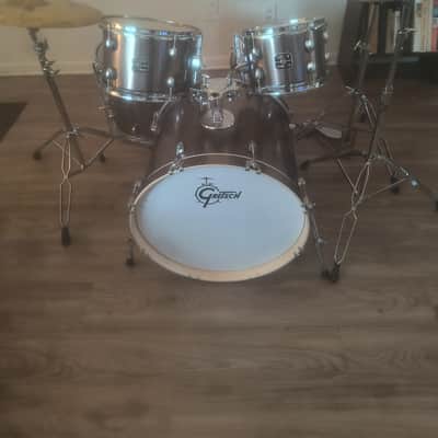 Gretsch Energy Series 10/12/16/22/5.5x14" 5pc Kit with Zildjian Cymbals 2010s - Grey image 4