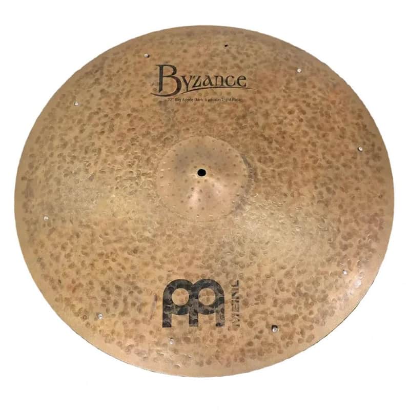 Used Meinl Byzance Big Apple Dark Traditional Light Ride Cymbal 22" - Good image 1