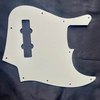 Authentic Fender Player Series Jazz Bass Left Handed Pickguard White 3 Ply image 5