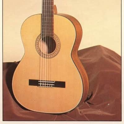 Old Vintage Classic Concert Guitar Aria A551 Solid Wood MIJ Japan Tatsuno 992 image 3