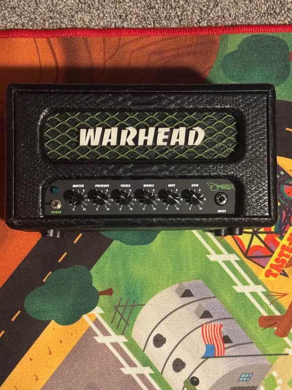 Warhead mini Dimebag limited edition green warhead mini 2025 - black and green image 1