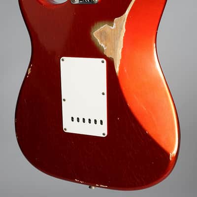 Fender Custom Shop '58 Stratocaster Relic 2023 - Faded Candy Apple Red image 6