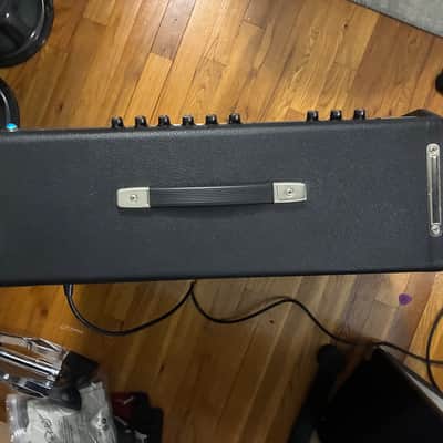 Fender '68 Custom Vibrolux Reverb-Amp 2-Channel 35-Watt 2x10" Guitar Combo 2013 - 2018 - Black image 5