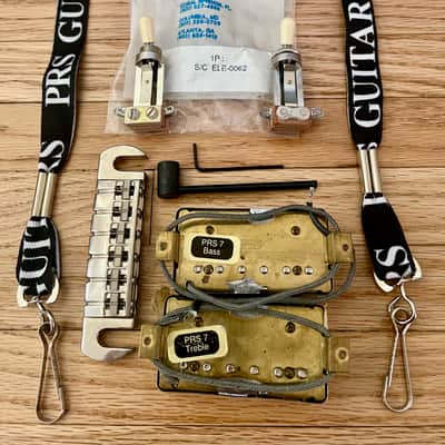 PRS Paul Reed Smith ORIGINAL Humbucker Pickups "7 Bass" and "7 Treble" + Extras image 5
