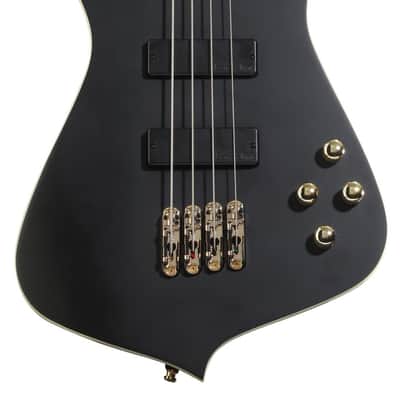 Washburn M10 Bass guitar 2003 Flat Black Steele Green Trim Type O
