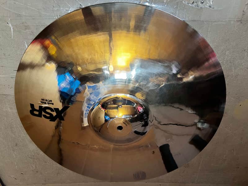 (MINT) Sabian 20" XSR Rock Ride Cymbal - Brilliant image 1
