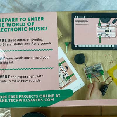 Tech Will Save Us Synth Kit - Analog - Atari Punk Synth, Stutter Synth, Dub Siren image 2