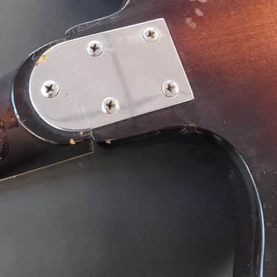 Kawai 3-Pickup Electric Guitar 1960s - Violin burst image 7