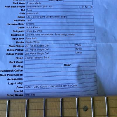 Suhr Classic S SSS with Maple Fretboard 2018 - Present - 3 Tone Burst image 11