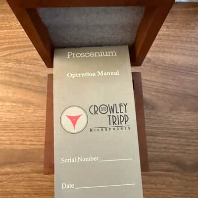Crowley and Tripp Proscenium Microphone Serial #0007 image 4