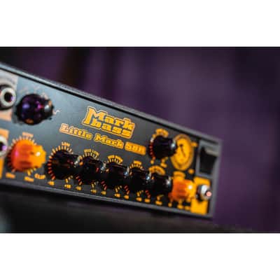 Markbass LITTLE MARK 58R 500W Solid State Bass Head Amplifier image 10