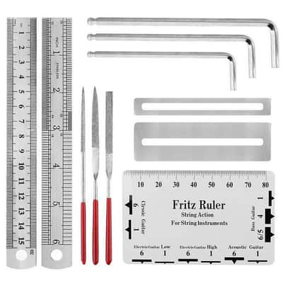 New Luthier Guitar Care Kit Repair Maintenance Tools Full Set Guitar Tool Pliers image 4