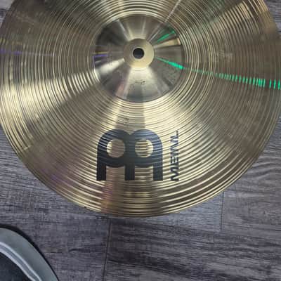 Meinl 14" HCS Hi-Hat Cymbals (Pair) 2007 - Present - Brilliant image 1